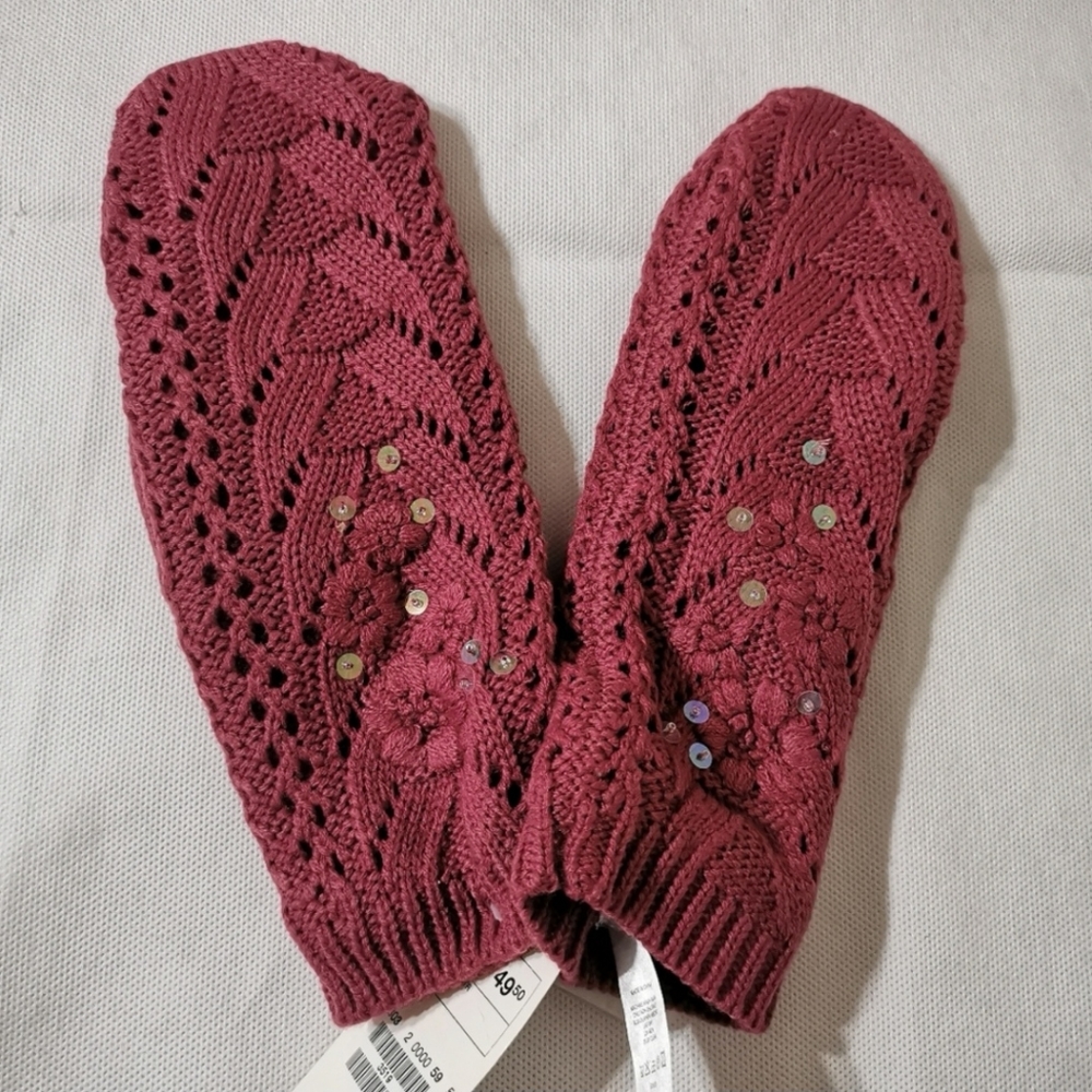 NWT! H&M Knitted Mittens